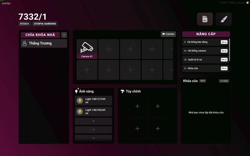 Mở khóa tính năng